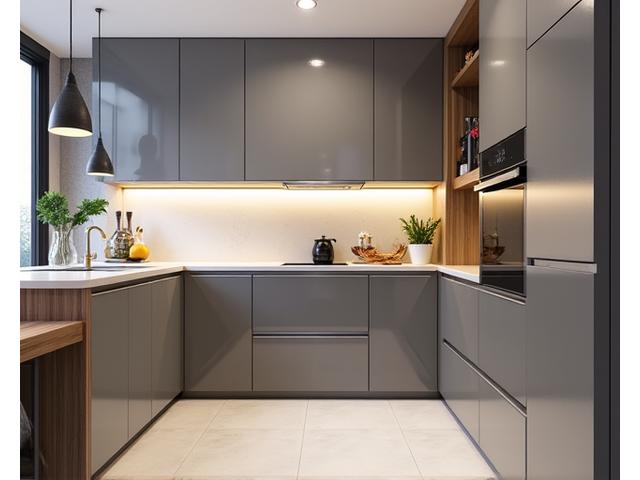 Modern modular kitchen design
